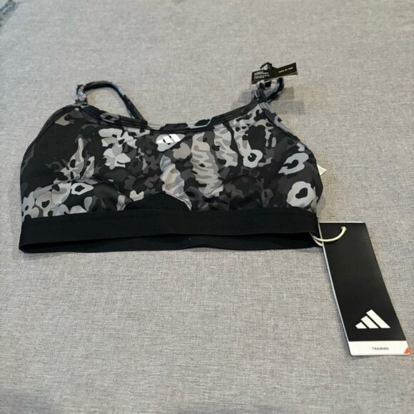 Adidas AEROREACT TRAINING LIGHT-SUPPORT BRA - Picture 2 of 9